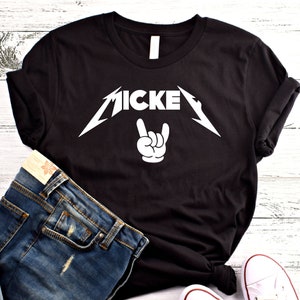 Mickey Rock And Roll Shirt, Cool Kids Disney Shirt, Funny Disney Shirt, Dad Disney Shirt, Mickey Mouse Shirt, Epcot Shirt, Disneyland Shirt