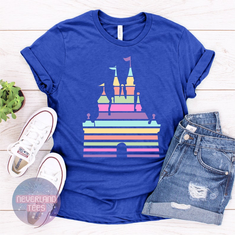 Disney Castle UNISEX SHIRT Disney World Shirt Disney Shirt Etsy