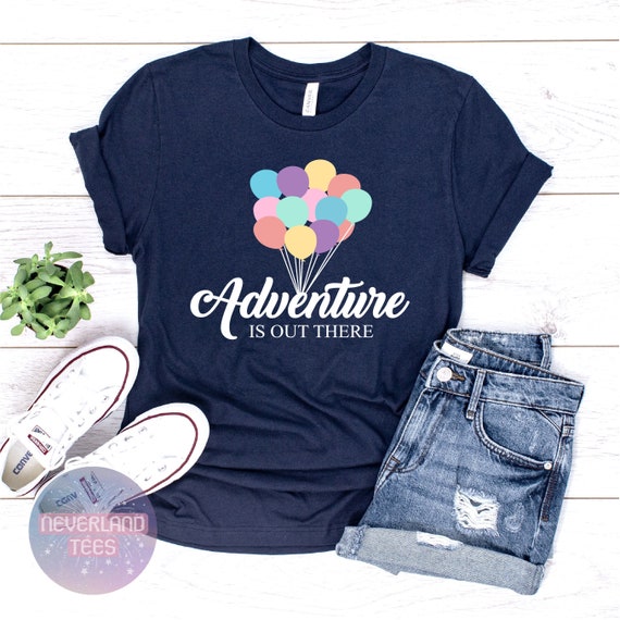Adventure Is Out There UNISEX SHIRT, Up Shirt, Disney World Shirt, Disney Shirt, Disneyland CA Shirt, Colorful Disney Shirt, Epcot Shit