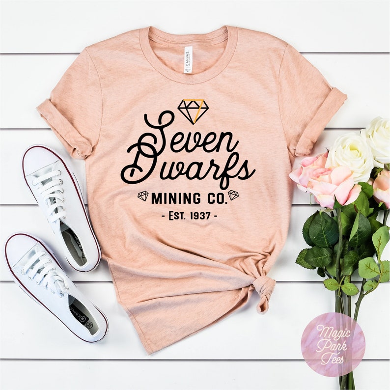 Seven Dwarfs Uni Shirt Disney Snow White Image 0