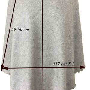 Poncho peint avec de la laine. Un beau cadeau. Poncho féminin. image 6