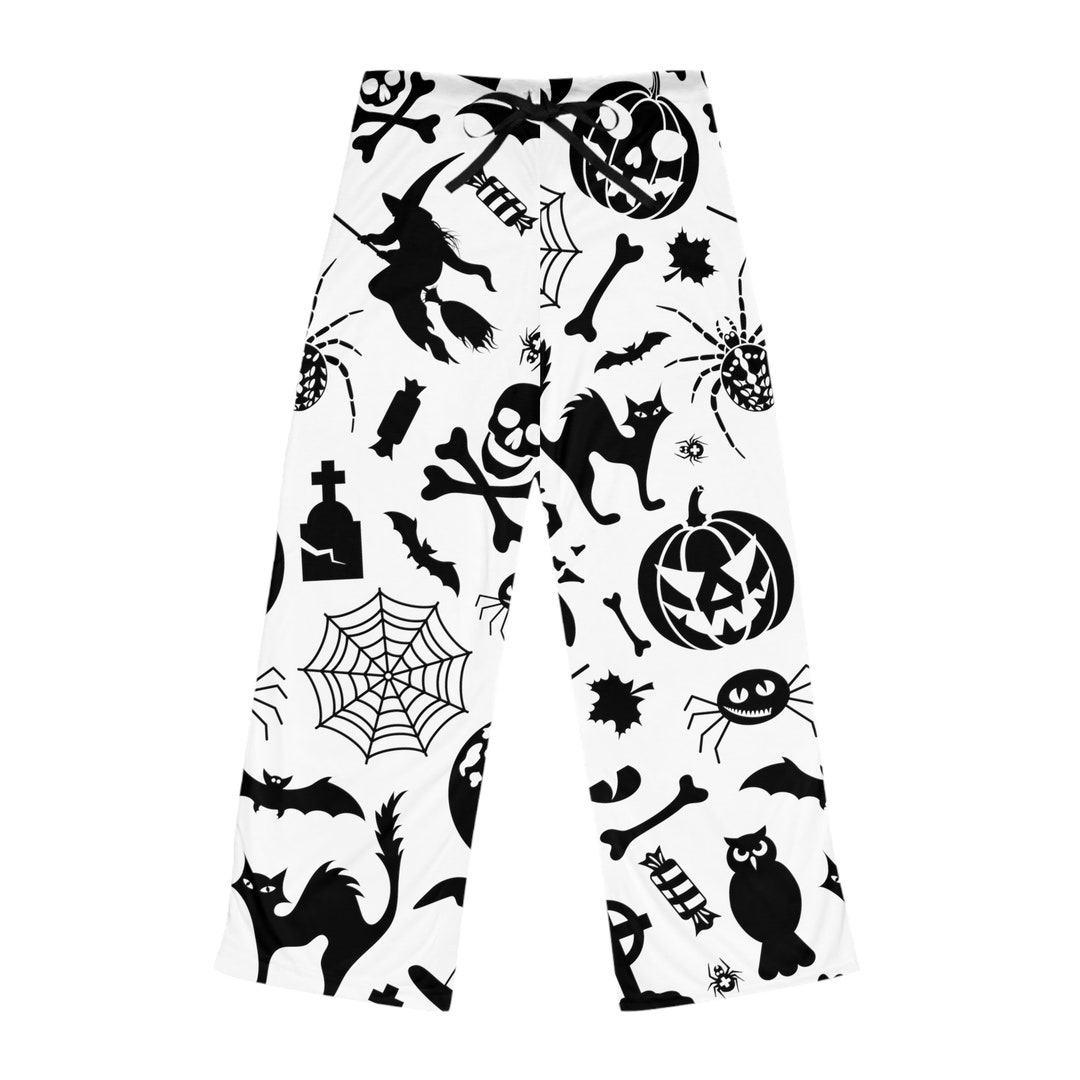 Halloween Pajamas Holiday Pajamas Women's Halloween Etsy