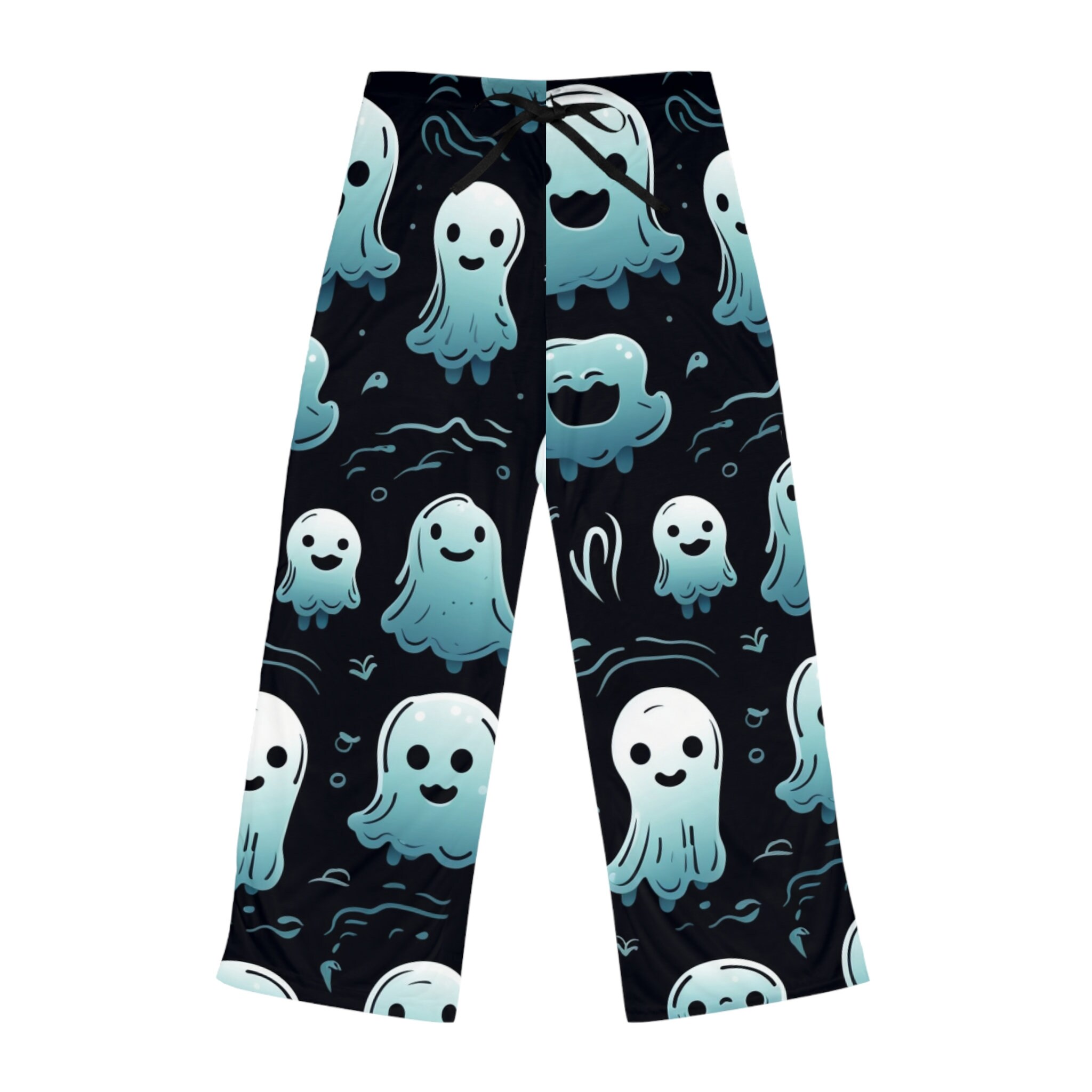 Halloween Pajama Pants Ghost Halloween Pajamas Trick or Etsy