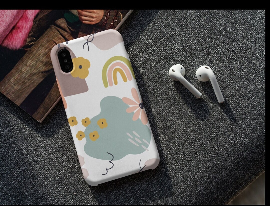 Boho Aesthetic Phone Case, Retro iPhone Case, Samsung Phone Case