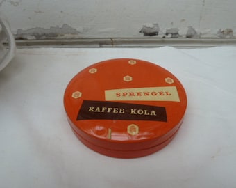 vintage Sprengel, Kaffee Kola Dose