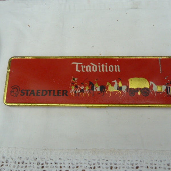 50s Spaedler pen box, filled