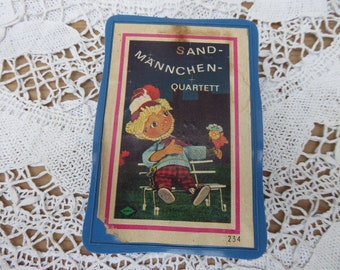 60er Jahre Sandmännchen Quartett