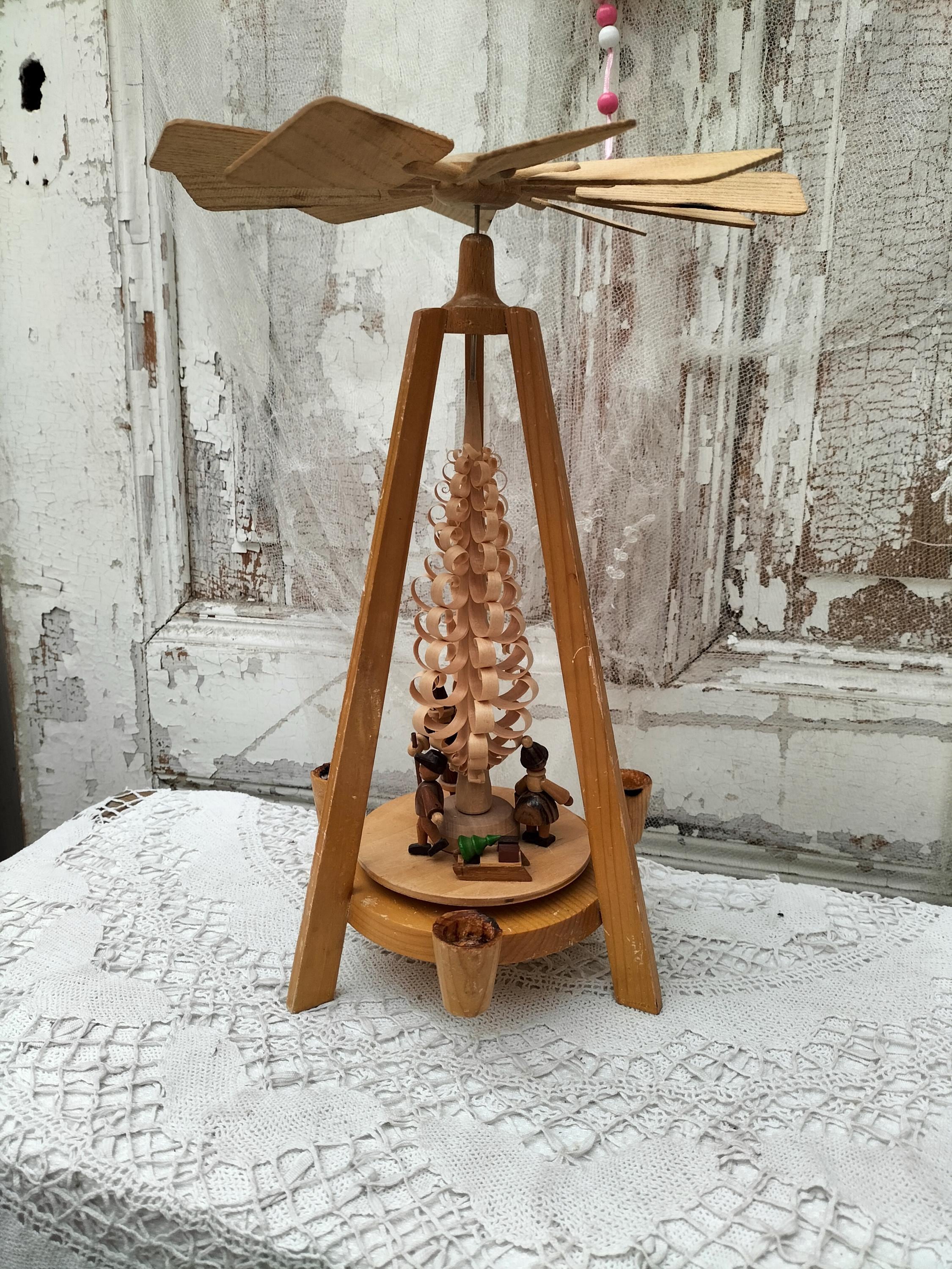 German Christmas Candle Windmill - Etsy