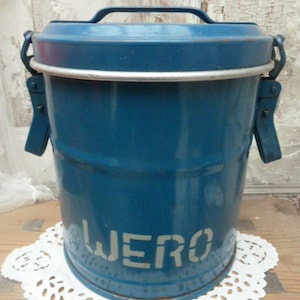 vintage &quot;WERO&quot; Thermo Enamel Pot