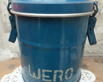 vintage "WERO" Thermo Emaille Topf