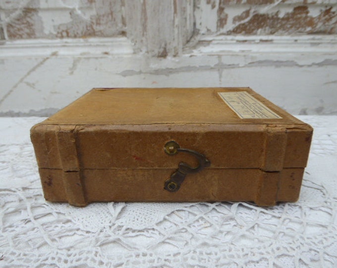 Antique Cardboard Box Etsy