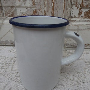 enamel mug