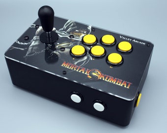 Venture Retrocade II - home arcade console with genuine Sanwa controls (MK Scorpion theme)