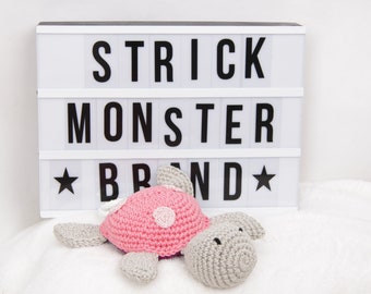 Crochet tartaruga scatola