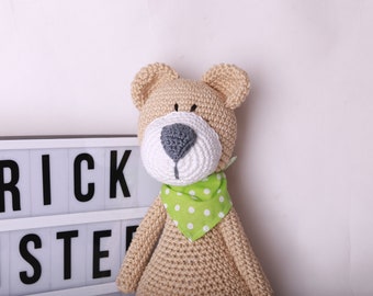 Crochet playwatch Bruno Bear Teddy