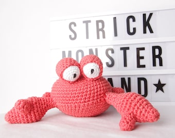 Crochet Playclock Crab - Cancer