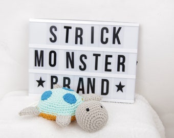 Crochet tartaruga scatola