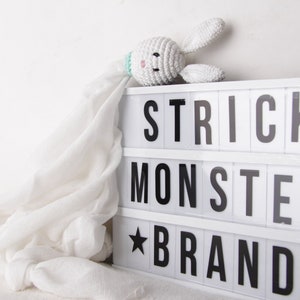 Cuddly cloth - Cuddly cloth rabbit WITH DESIRED NAME