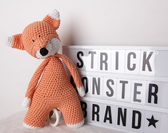 Crochet cuddly toy fox - Fritz Fuchs - Fox