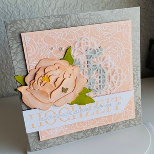 Hochzeitskarte - zu jedem Hochzeitstag