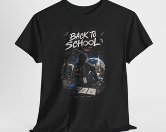 Astronaut Back to School Shirt, Science Teacher Space Graphic Tee