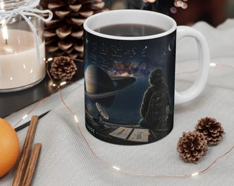 Minimalist Science Mug | Coding gifts | Reality Code Ceramic Coffee Cup | Physics Teacher Developer Gift