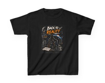 Back to Reality astronaut design Kids Tee | Space, Moon, Rocket