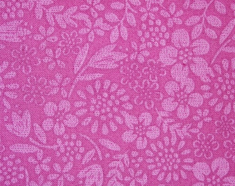 Patchworkstoff von Lewis & Irene "Friends - Pink" ~ Pink - Größe 25cm x 110cm