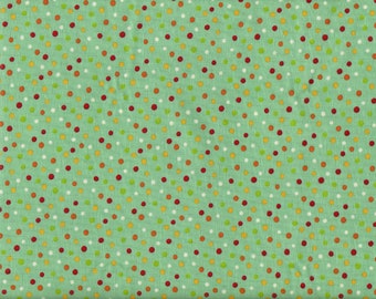 Stoffstück - Patchworkstoff von Moda Fabrics - "Pat Slown" - Grün - Größe 50cm x 110m