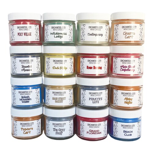 Mini Candles - 2 ounce - Disney -100% Natural Wax - Fandom Candles - Bookish - Bulk - Party Wedding Favor - Stocking Stuffer