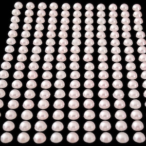 selbstklebende Halbperlen rund 4 mm hellrosa