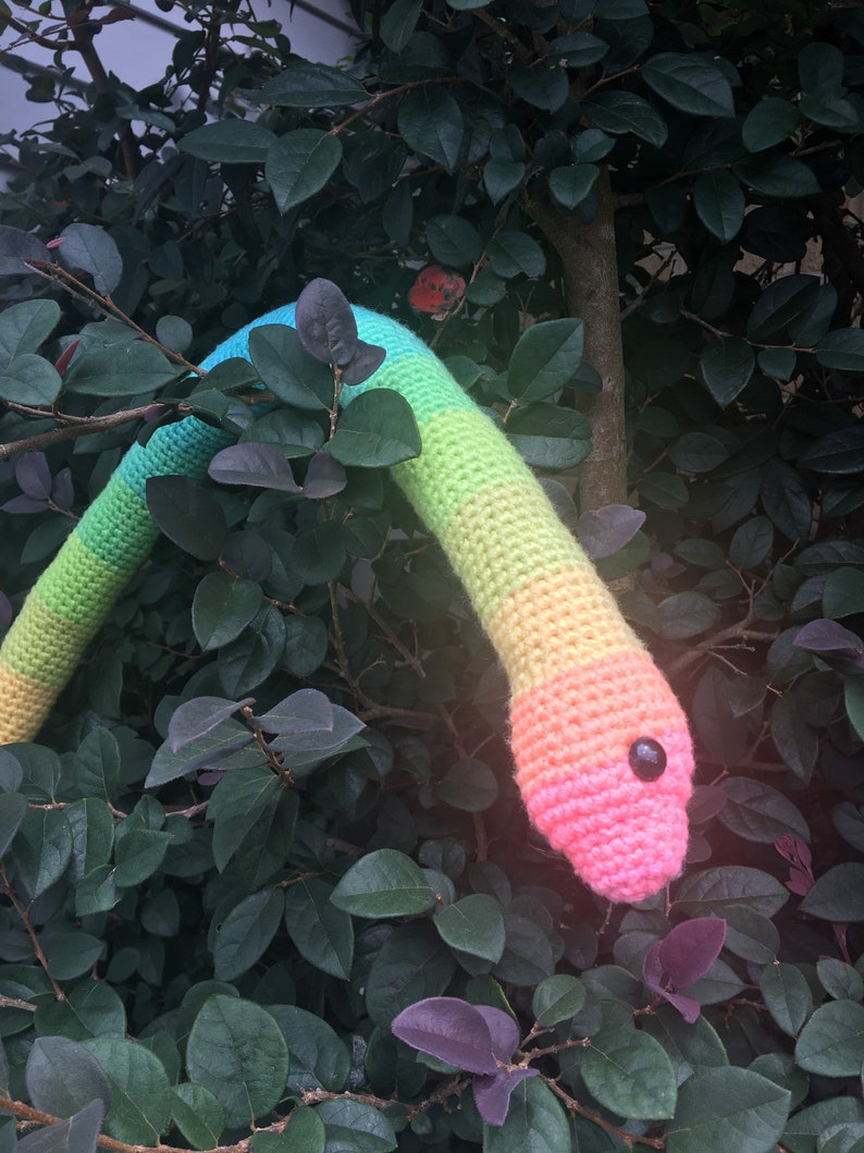 Crochet Ball Python - Etsy