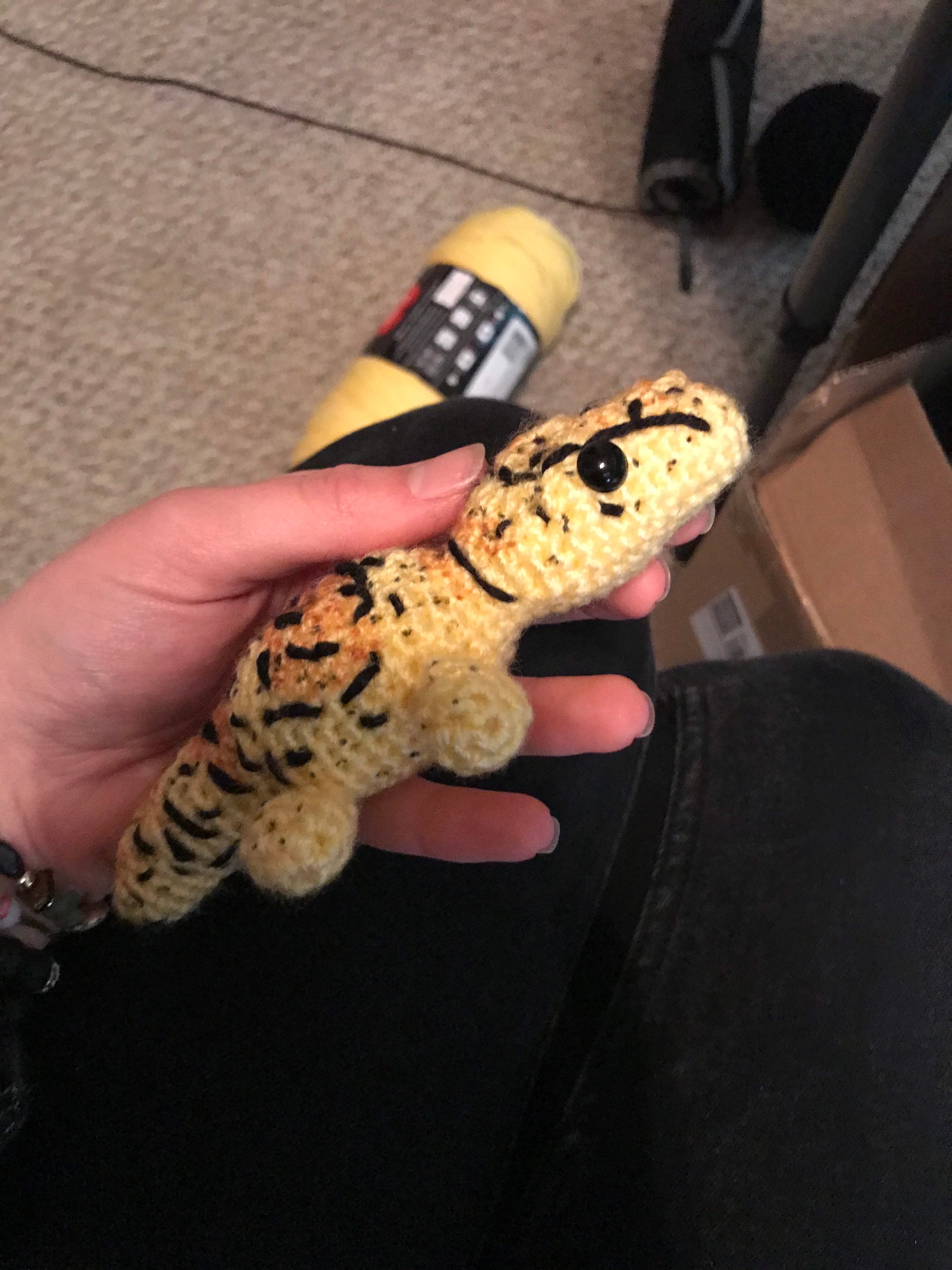 Crochet Leopard Gecko Etsy