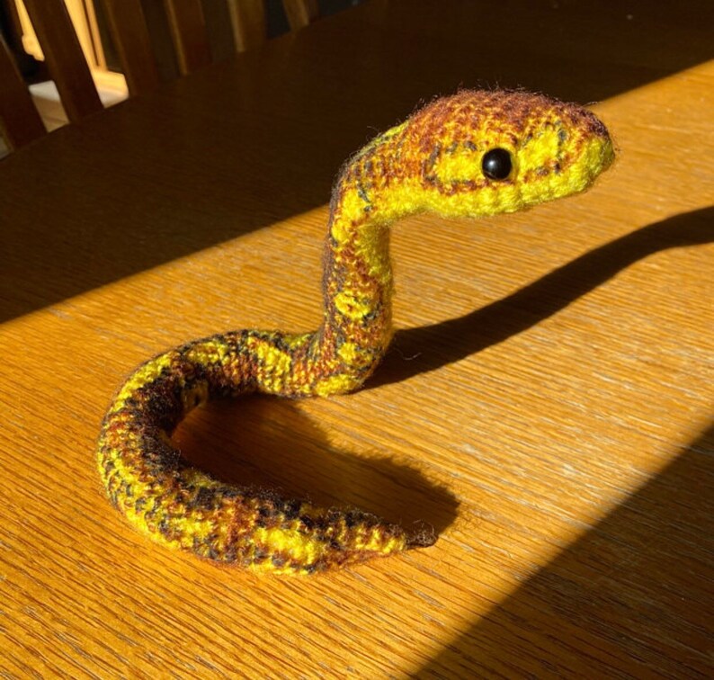 Crochet Ball Python - Etsy