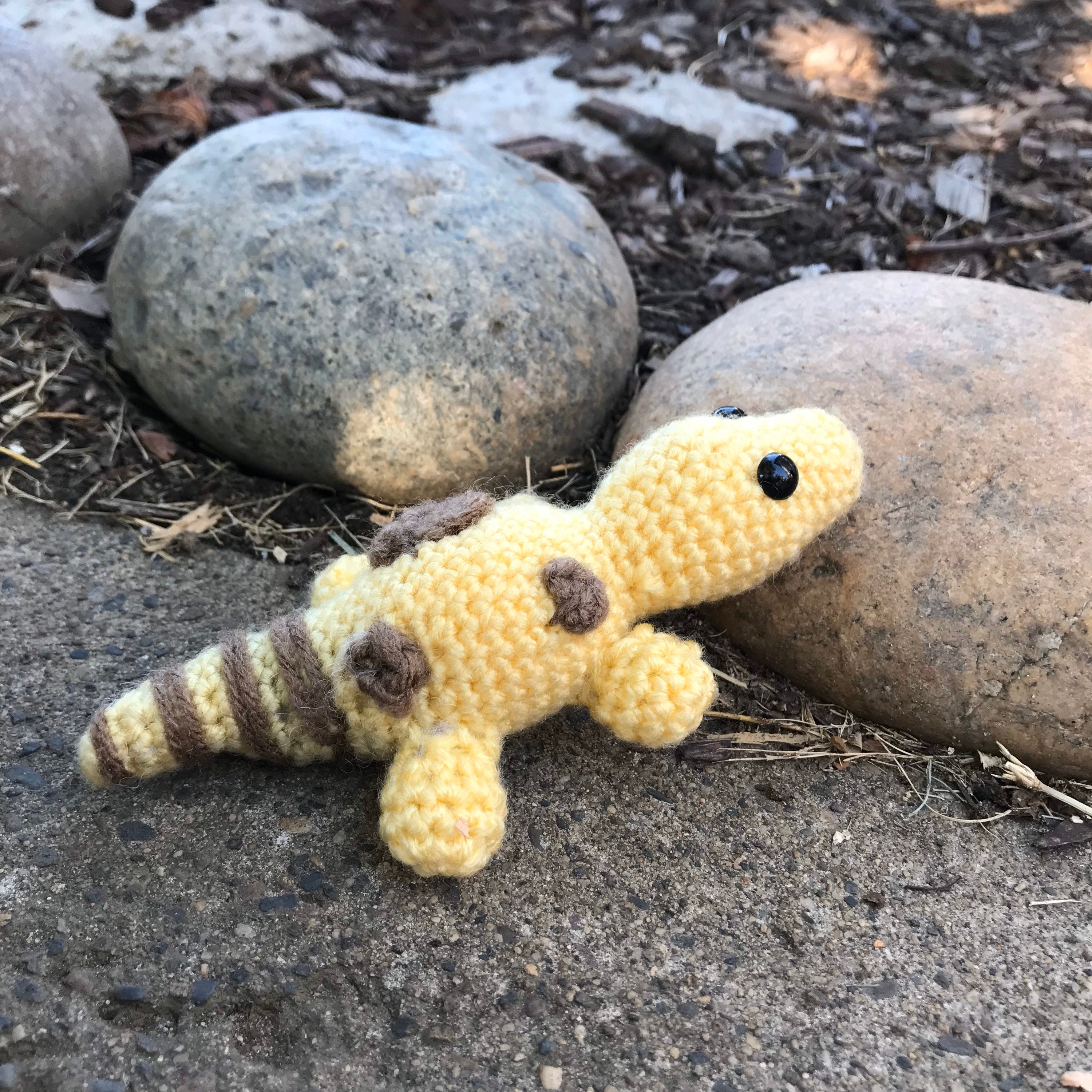 Crochet Leopard Gecko Etsy