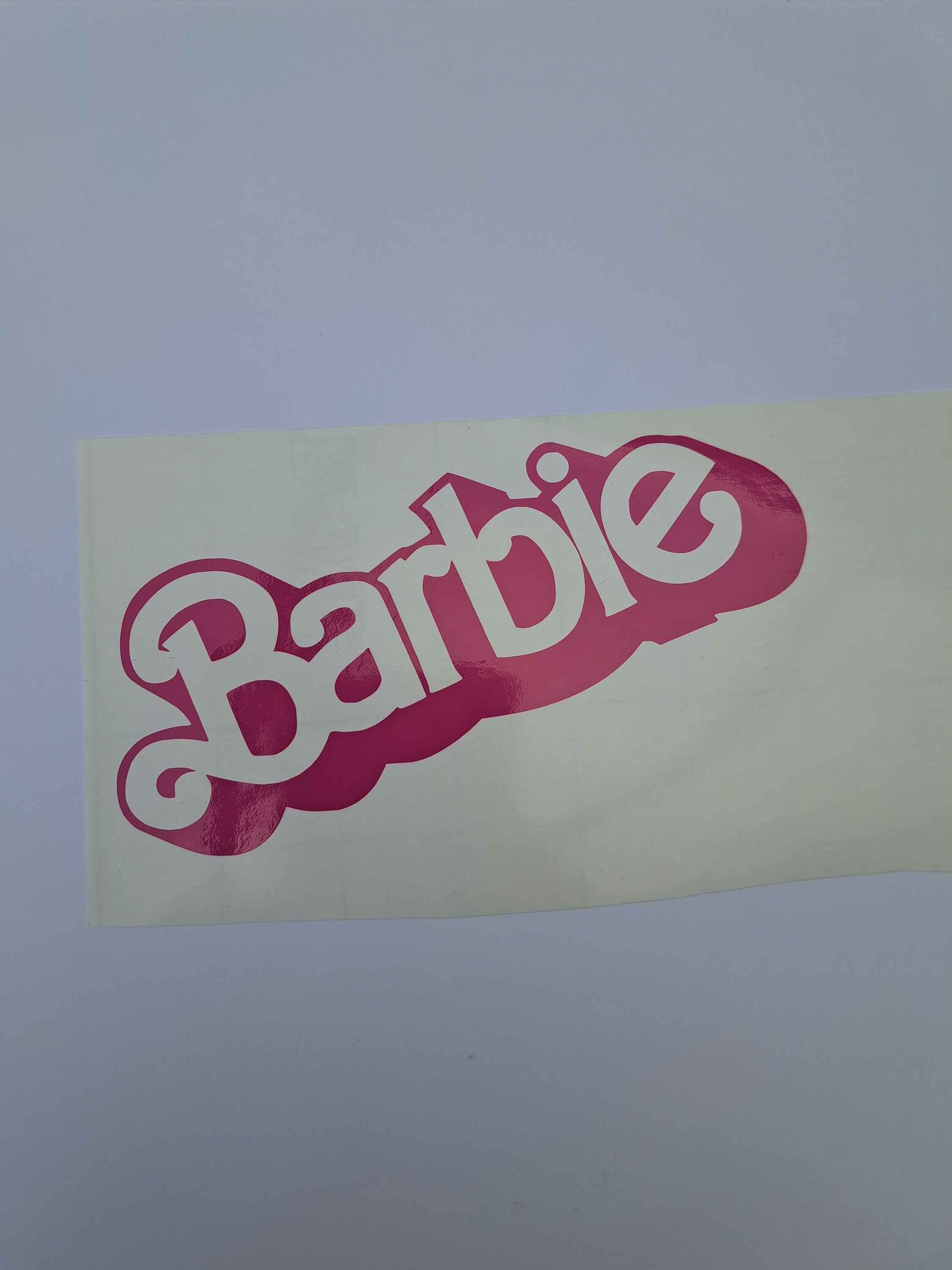 Barbie hotsell vinyl stickers