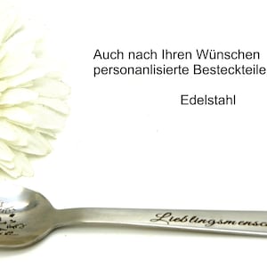 Kaffelöffel für die Kollegin, Kollege,+  Chef, personalisiert - perfektes Geschenk für Büro, Freunde und Geburtstag , versteckt in der Karte
