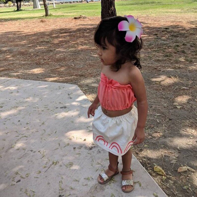 Toys Games Kids Costumes Same Day Ship Ready To Ship Moana Baby Costume Moana Baby Party Moana Toddler Moana Outfit Moana Necklace Moana Flower