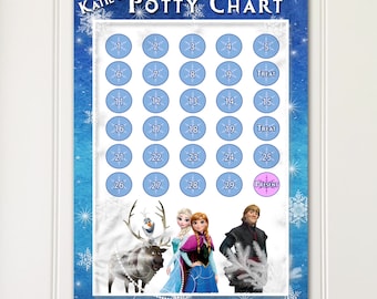 Frozen Sticker Chart Free