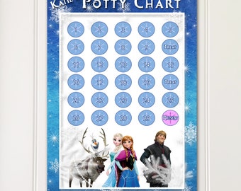 Elsa Sticker Chart