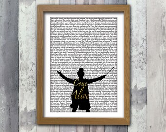 Come Alive Lyrics Etsy