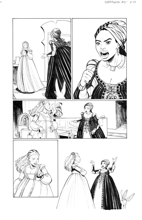 Sleepless 5 Page 14 Etsy