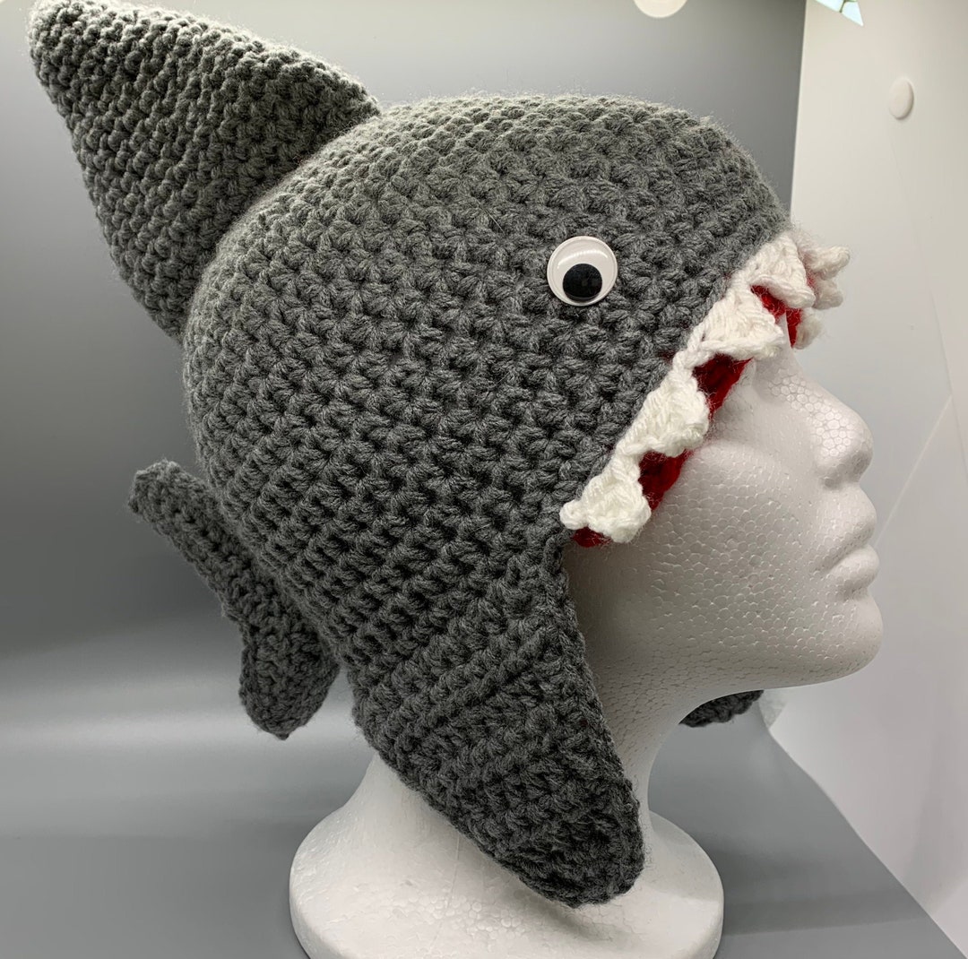Shark Hat, Baby Shark, Baby Shark Hat, Family Shark Hats Etsy