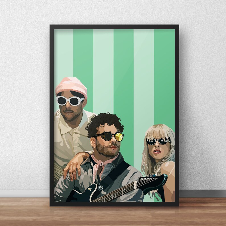 Paramore Poster Paramore Print | Etsy