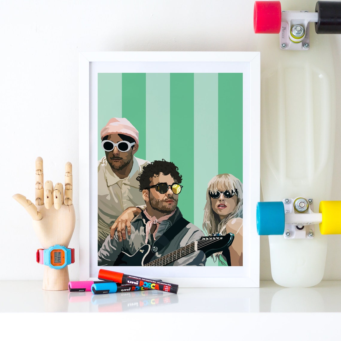 Paramore Poster Paramore Print | Etsy