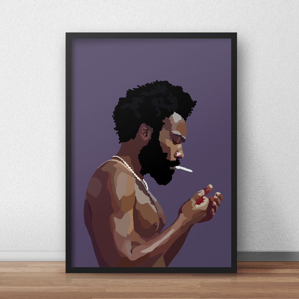 Childish Gambino Poster Childish Gambino Print - Etsy Australia