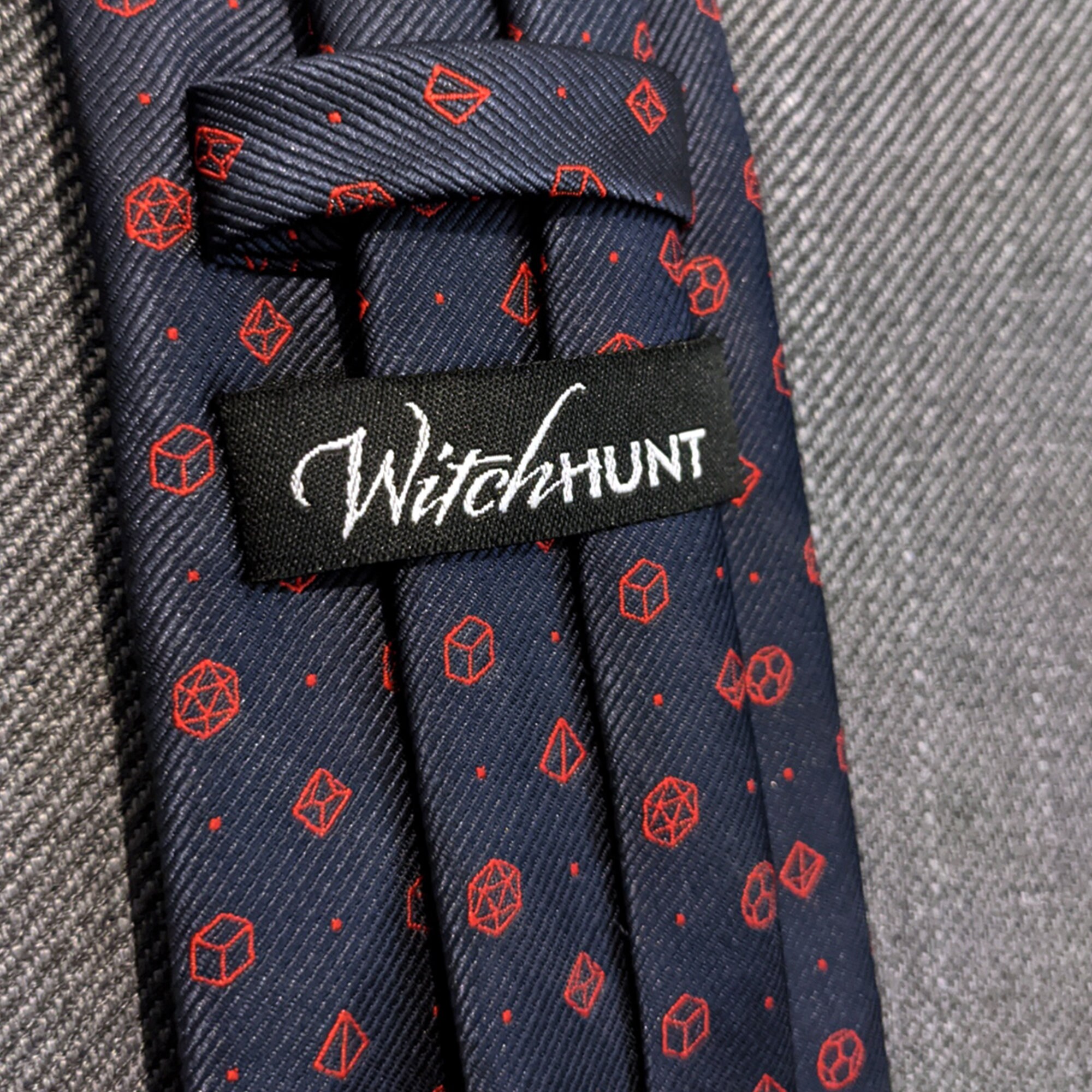 Stylish Polyhedral Dice Necktie Dice Tie D&D Dungeon Etsy