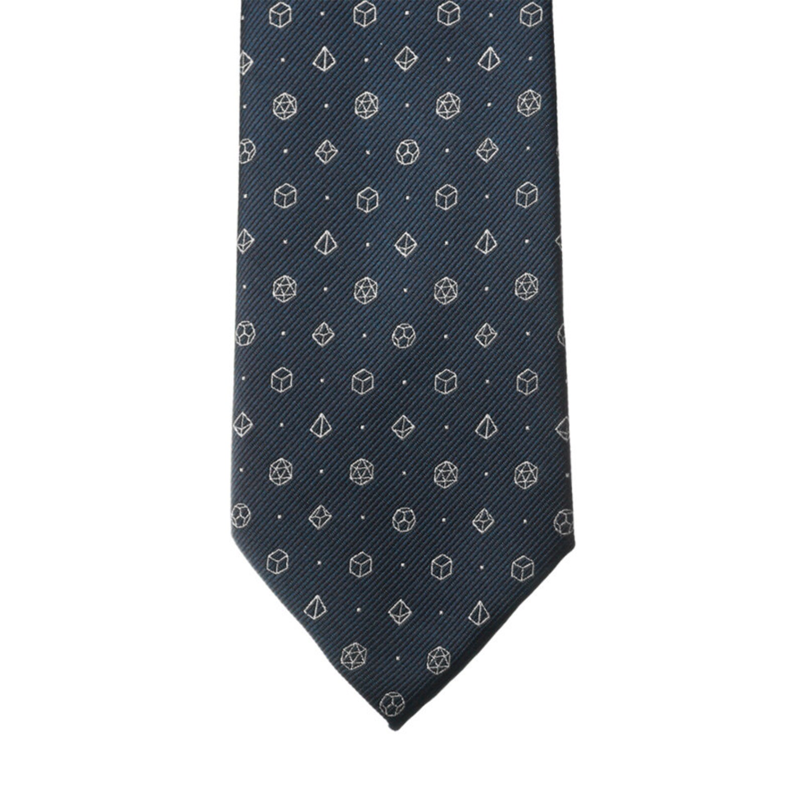 Stylish Polyhedral Dice Necktie Dice Tie D&D Dungeon Etsy