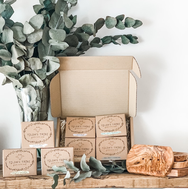 Mix & Match Gift Set with Soap Dish Etsy