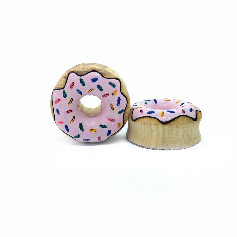 Plugs Donuts plugs plugs ear plug wooden plugs
